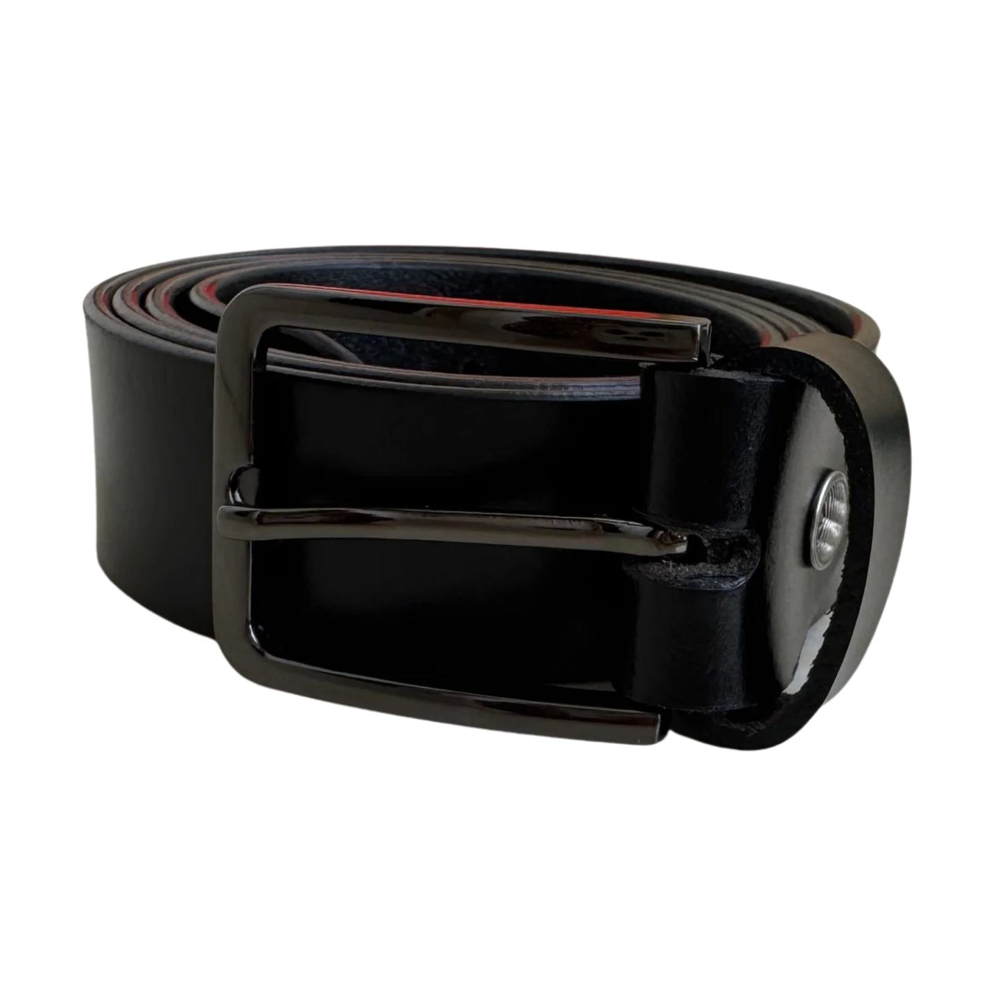 Wrinkle-Free Reversible Leather Belt (Black & Brown)