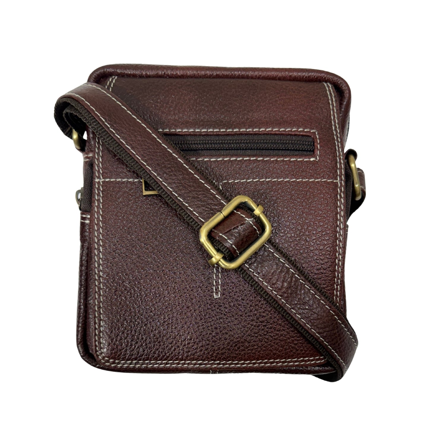 Brown Leather Sling Bag – Small Size