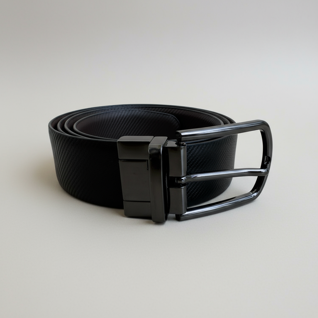 Reversible Original Italian Matte Leather Belt – 35MM