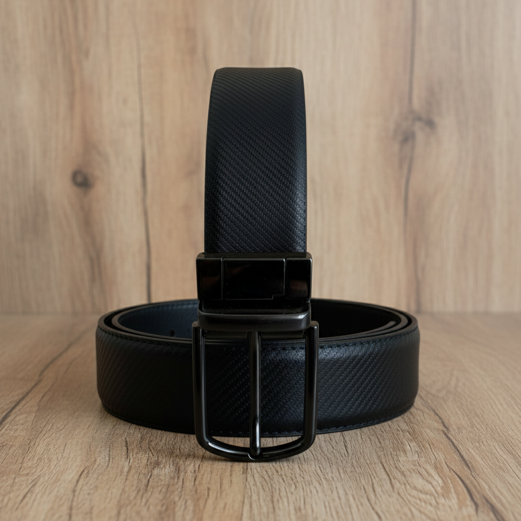 Reversible Original Italian Matte Leather Belt – 35MM